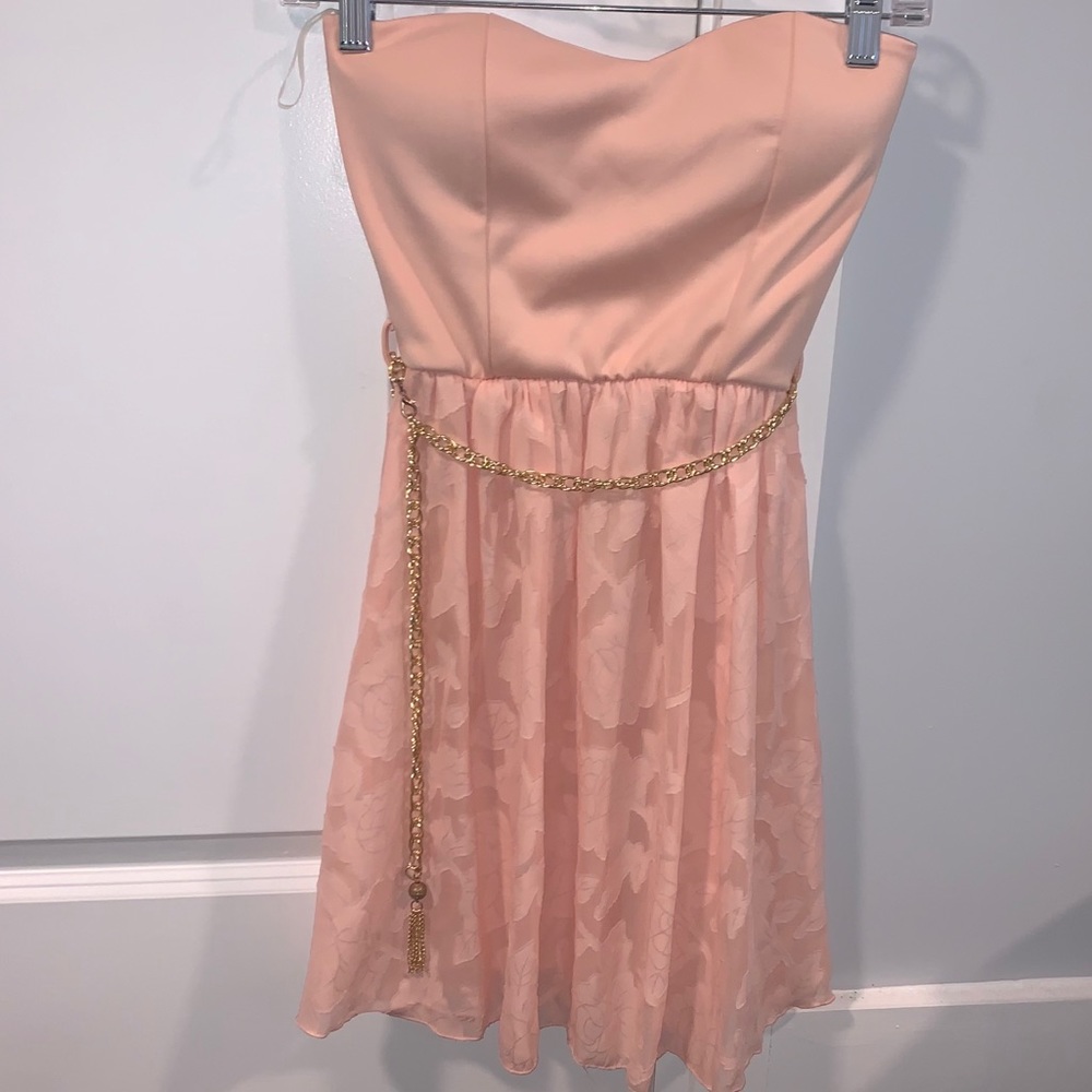Strapless Mini Dress